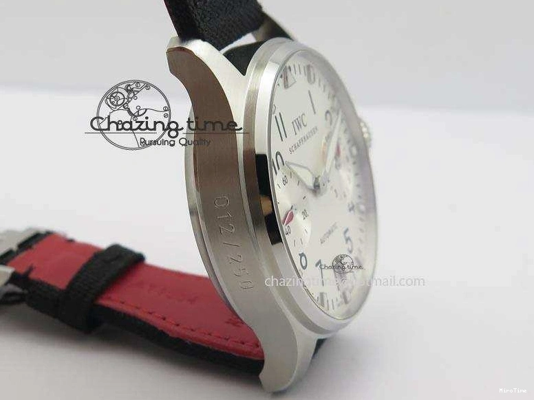 MIROTIME 0225 Big Pilot Real PR IW500432 DFB Limited Edition ZF 1:1 Best Edition On Black Nylon Strap A Fashionable 7276